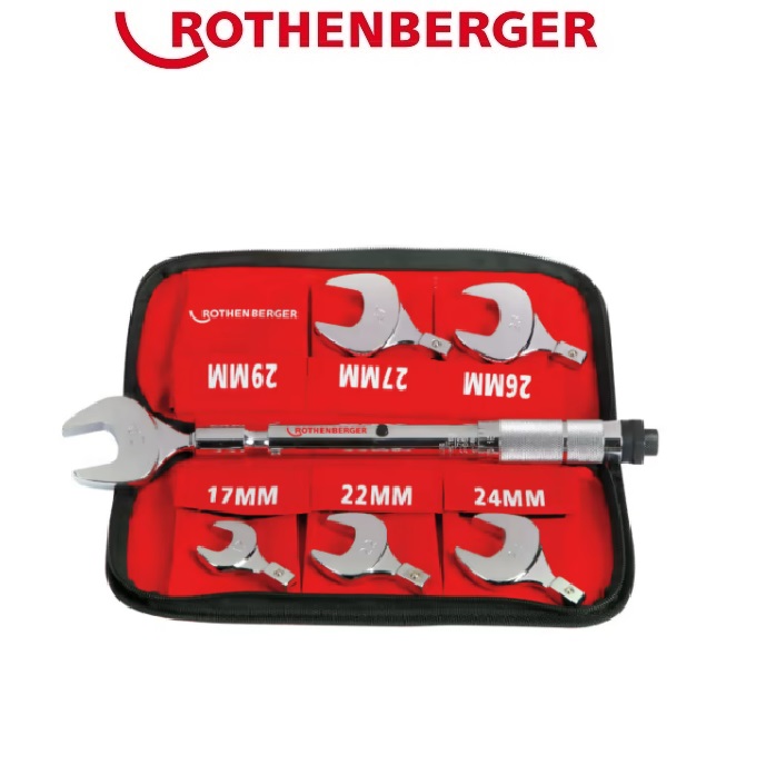 ROTHENBERGER SET CHIAVE A FORCELLA COPPIA 17-29 MM - COD. 175001